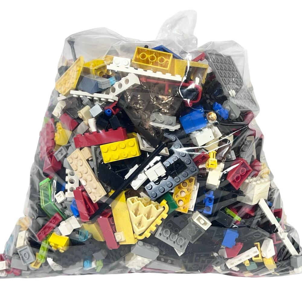 LEGO 5 lbs Bulk Lot Random Parts Pieces Building Blocks Clean Nice